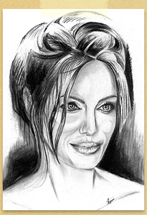 Angelina Jolie by Vishni Ramma