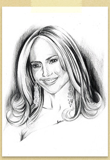 Jennifer Lopez by Vishni Ramma